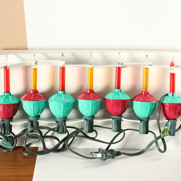 Vintage Noma  7 Bubblelites Indoor Set  Tested - Picture 4 of 5